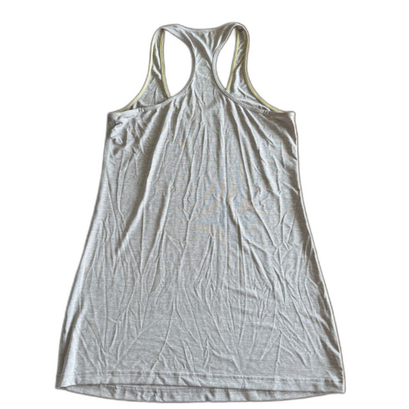 Lululemon Gray Racerback Athletic Tank Women's 12 - Picture 2 of 8